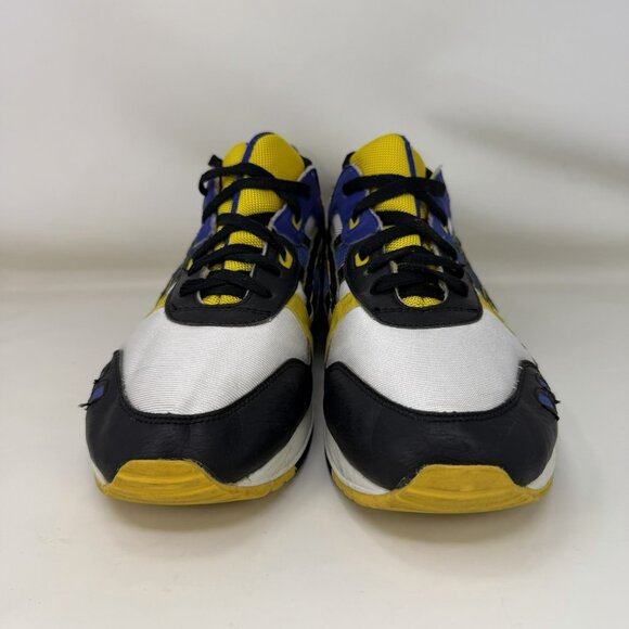 ASICS Gel-Lyte III Athletic Shoes White Black Yellow Purple Men’s Size 13 - Picture 3 of 7